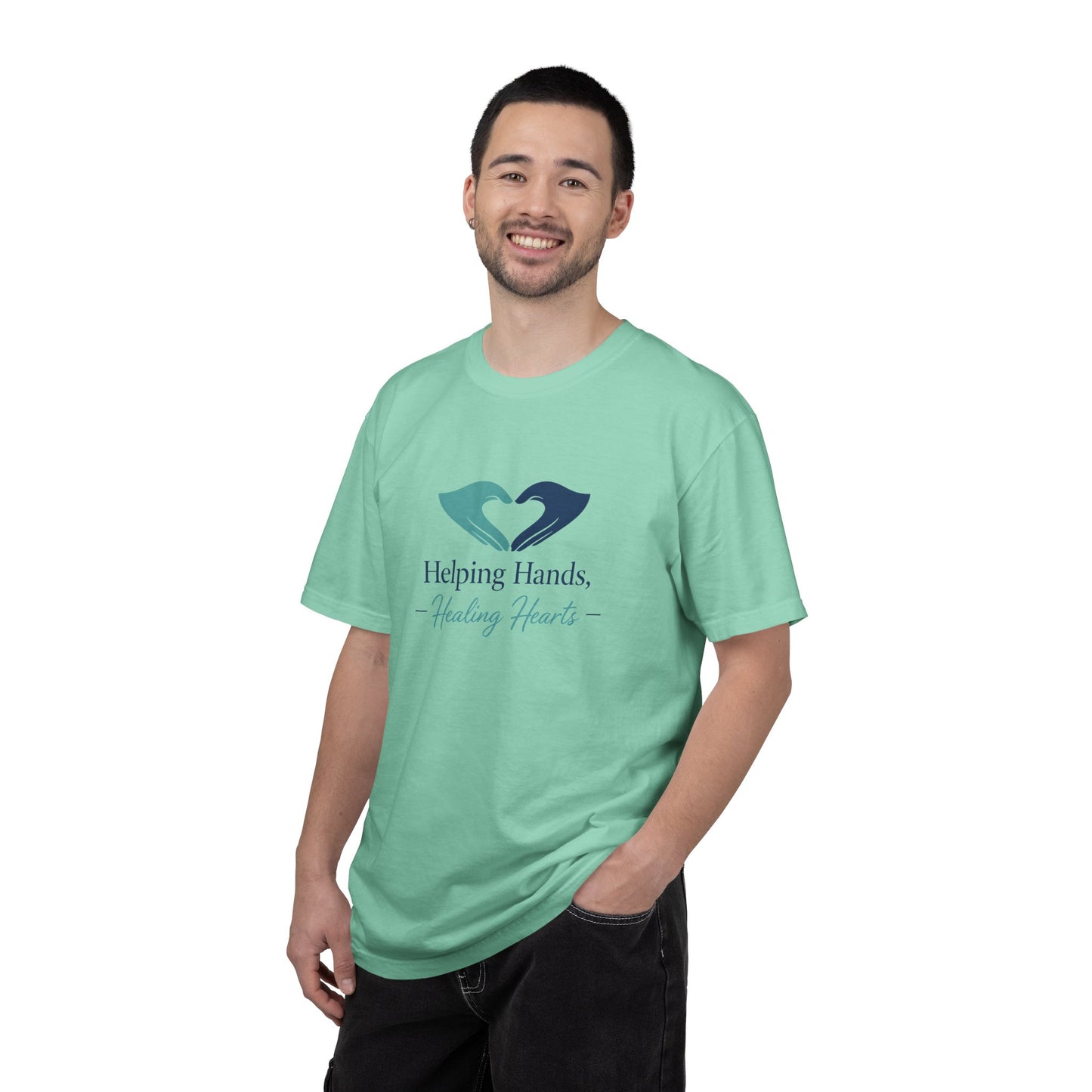 Helping Hands Healing Hearts Occupational Therapist T-shirt | OT Appreciation