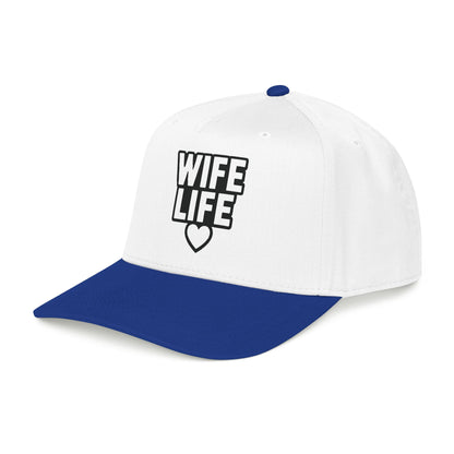 Wife Life Mid Profile Baseball Cap | Wife Life Baseball Hat