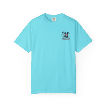 Texas Lake Days Hit Different T-shirt | State Outline Lake Life