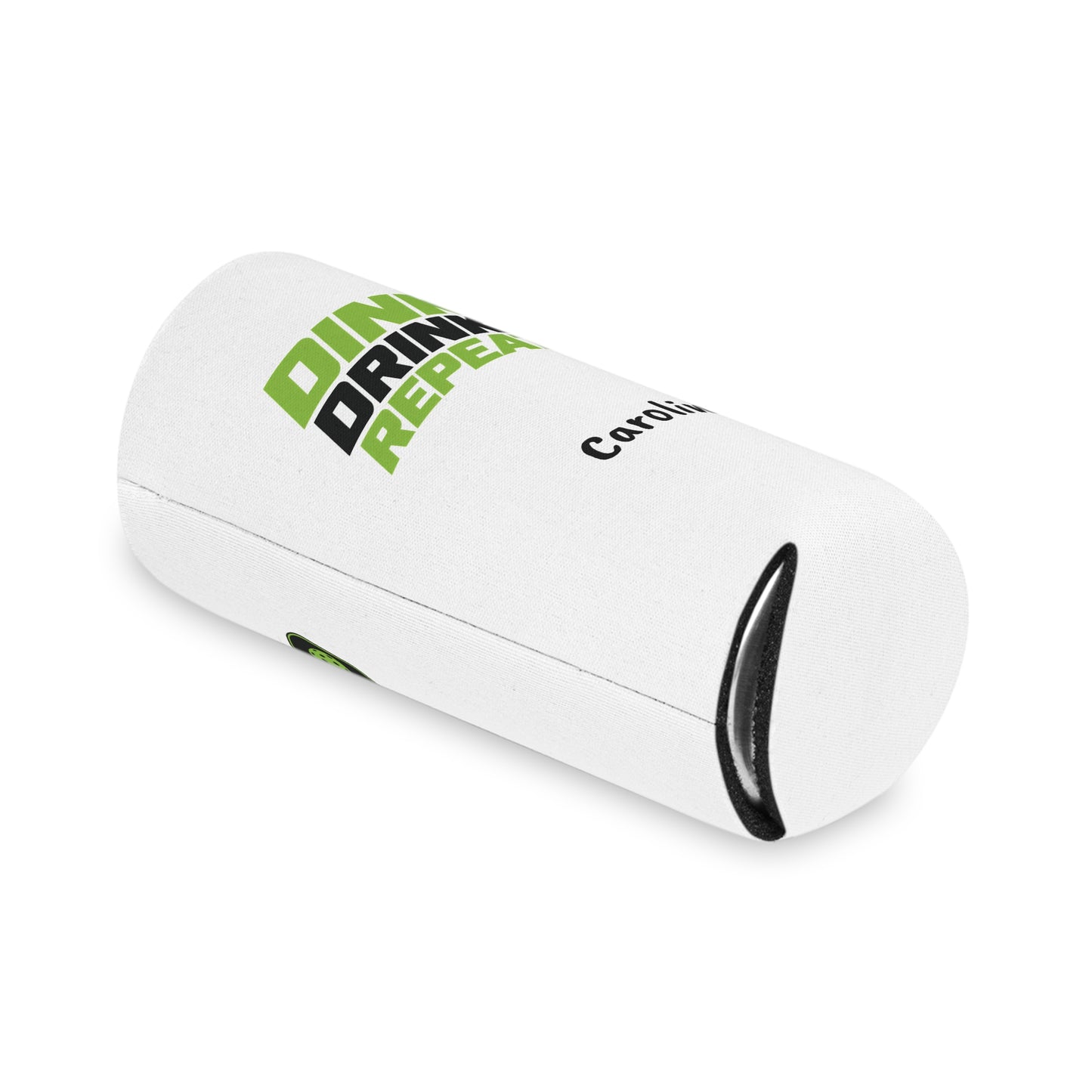 Dink Drink Repeat Can Cooler | Pickleball Paddle Graphic, Personalized Option