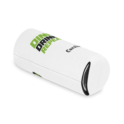 Dink Drink Repeat Can Cooler | Pickleball Paddle Graphic, Personalized Option