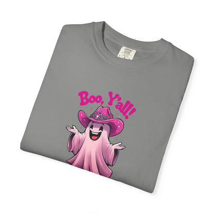 Boo Y'all Ghost T-Shirt, Fun Halloween Tee, Unisex Shirt, Cute Ghost Apparel, Spooky Season Outfit