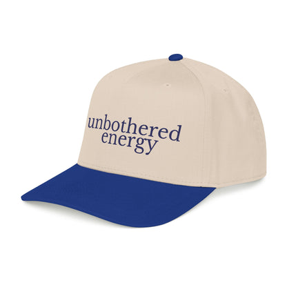 unbothered energy cap | mid profile baseball cap