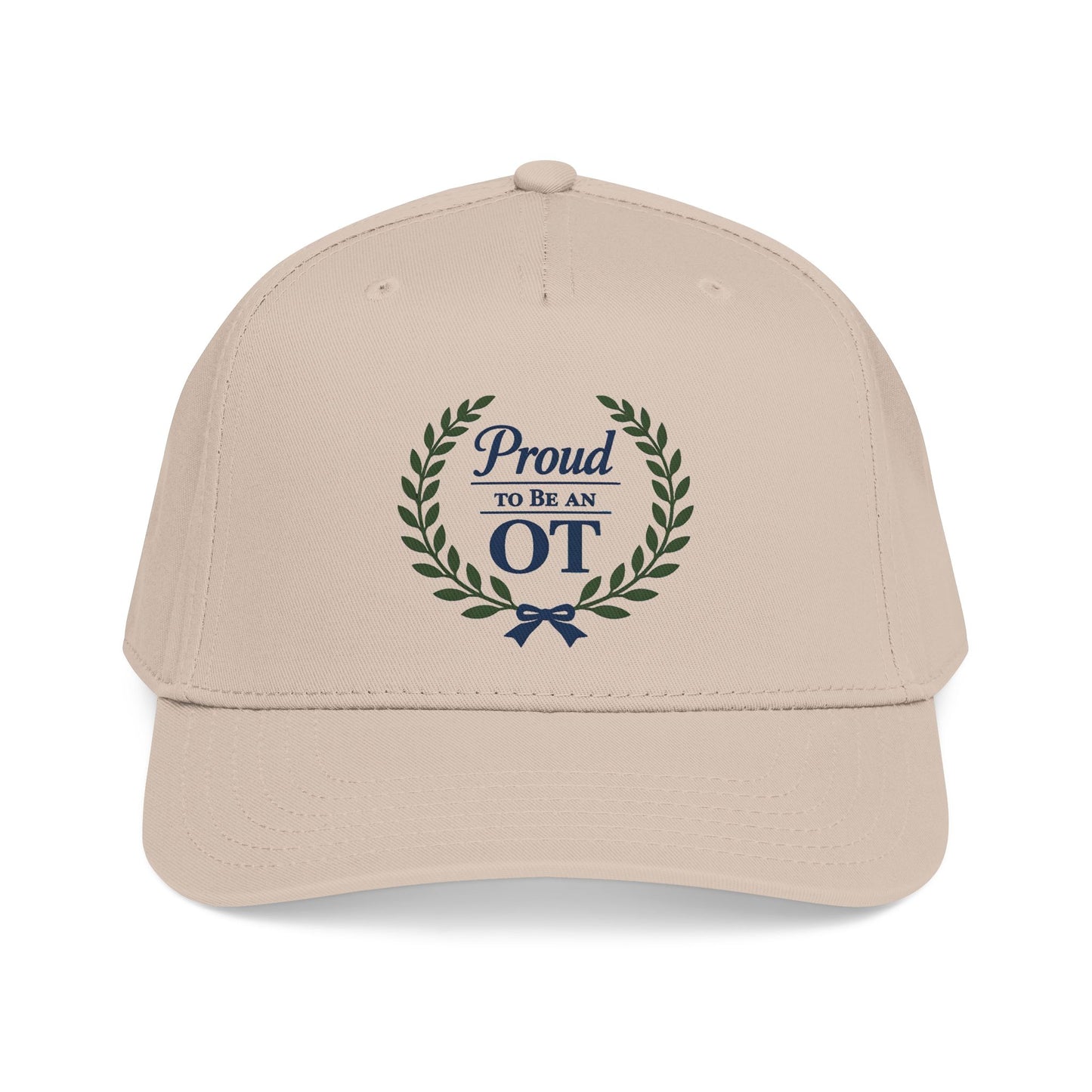 Proud to Be an OT Baseball Cap | Occupational Therapist Hat, Laurel Wreath