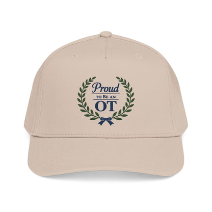 Proud to Be an OT Baseball Cap | Occupational Therapist Hat, Laurel Wreath
