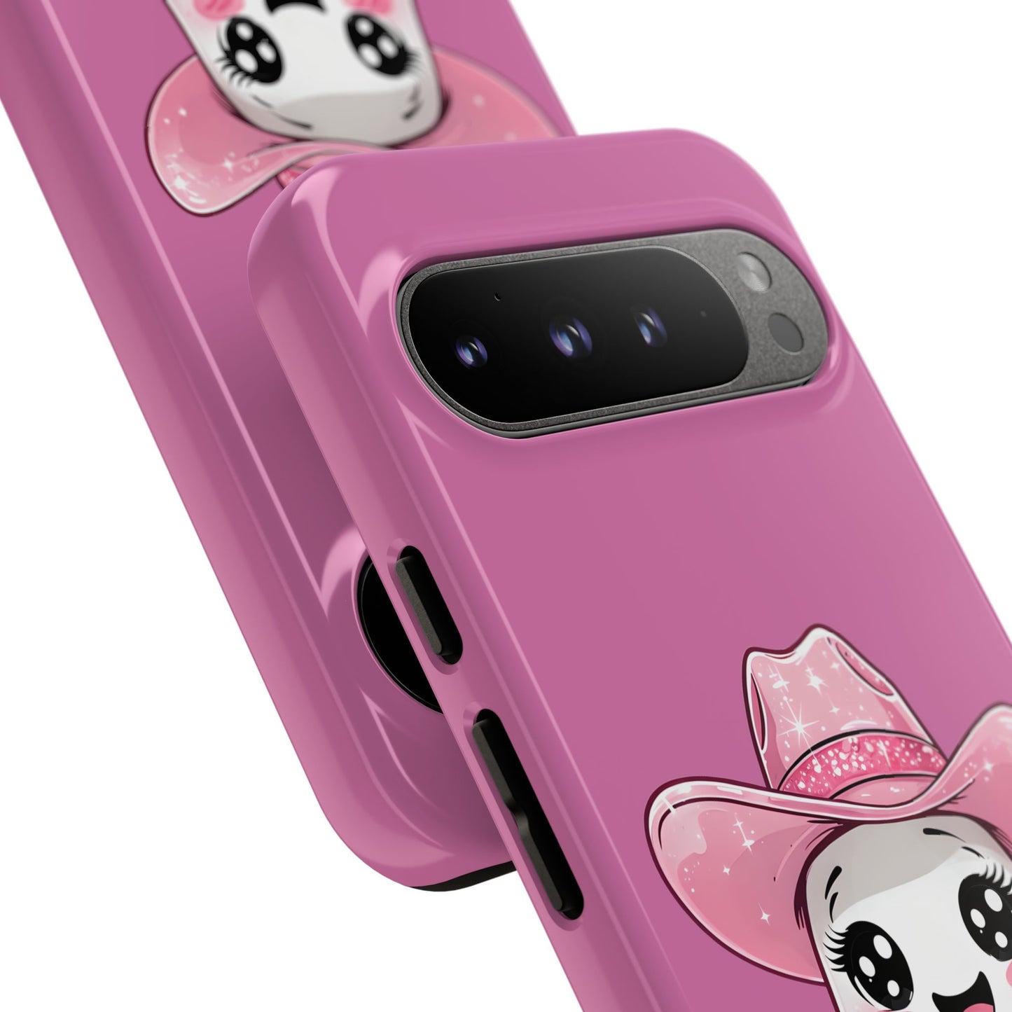 Cute Ghost Phone Case - Fun, Whimsical, Kawaii, Halloween, Gift Idea, Pink Ghost Design