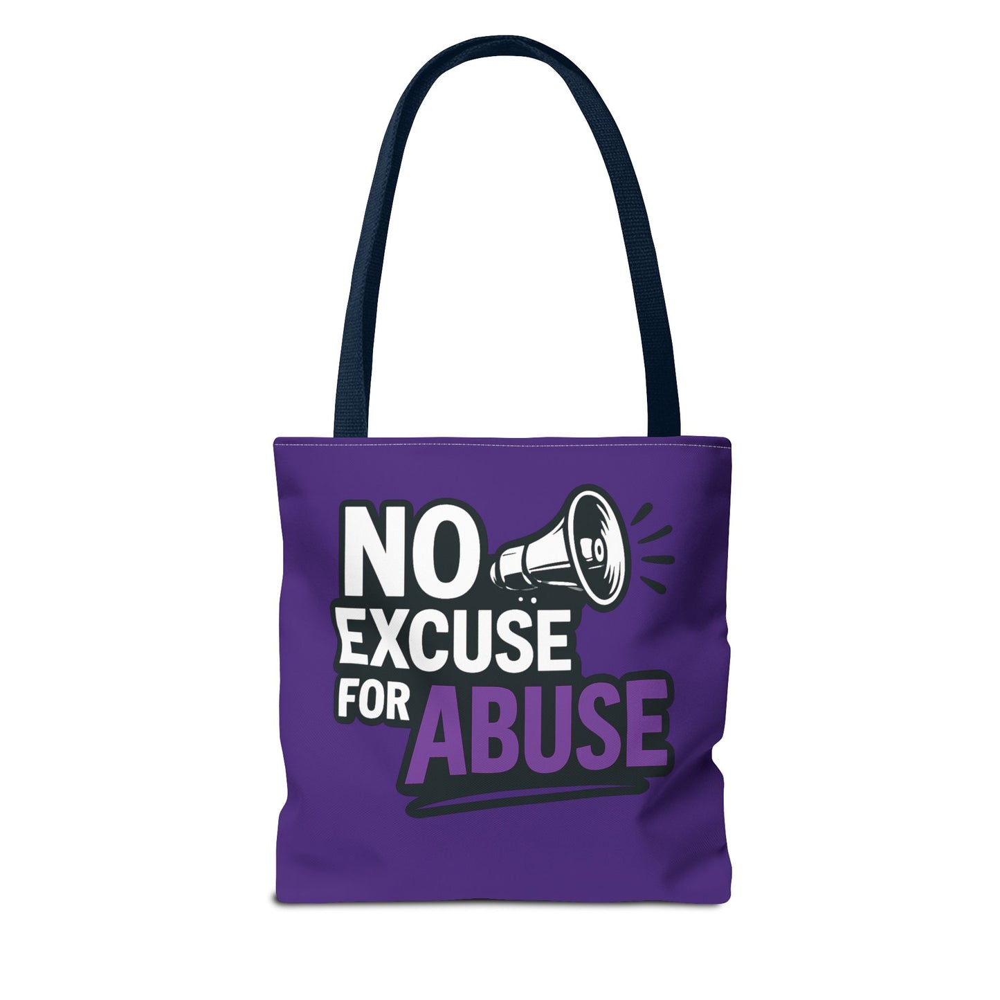 Empowerment Tote Bag - No Excuse for Abuse, Advocacy Tote, Eco-Friendly Bag, Fundraiser Gift, Awareness Campaign Bag
