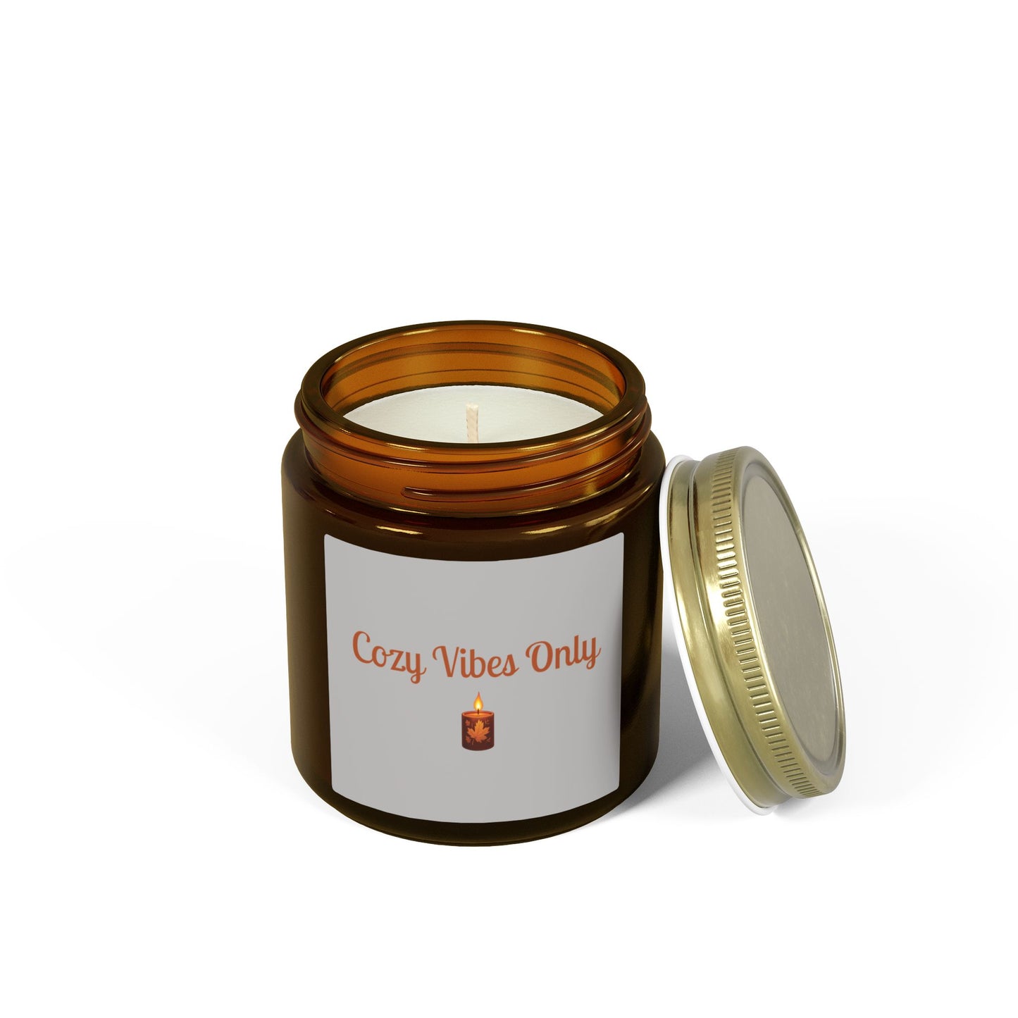 Cozy Vibes Scented Candles | Aromatherapy Gift, Home Decor, Relaxation, Eco-Friendly, Self-Care, Cozy Home