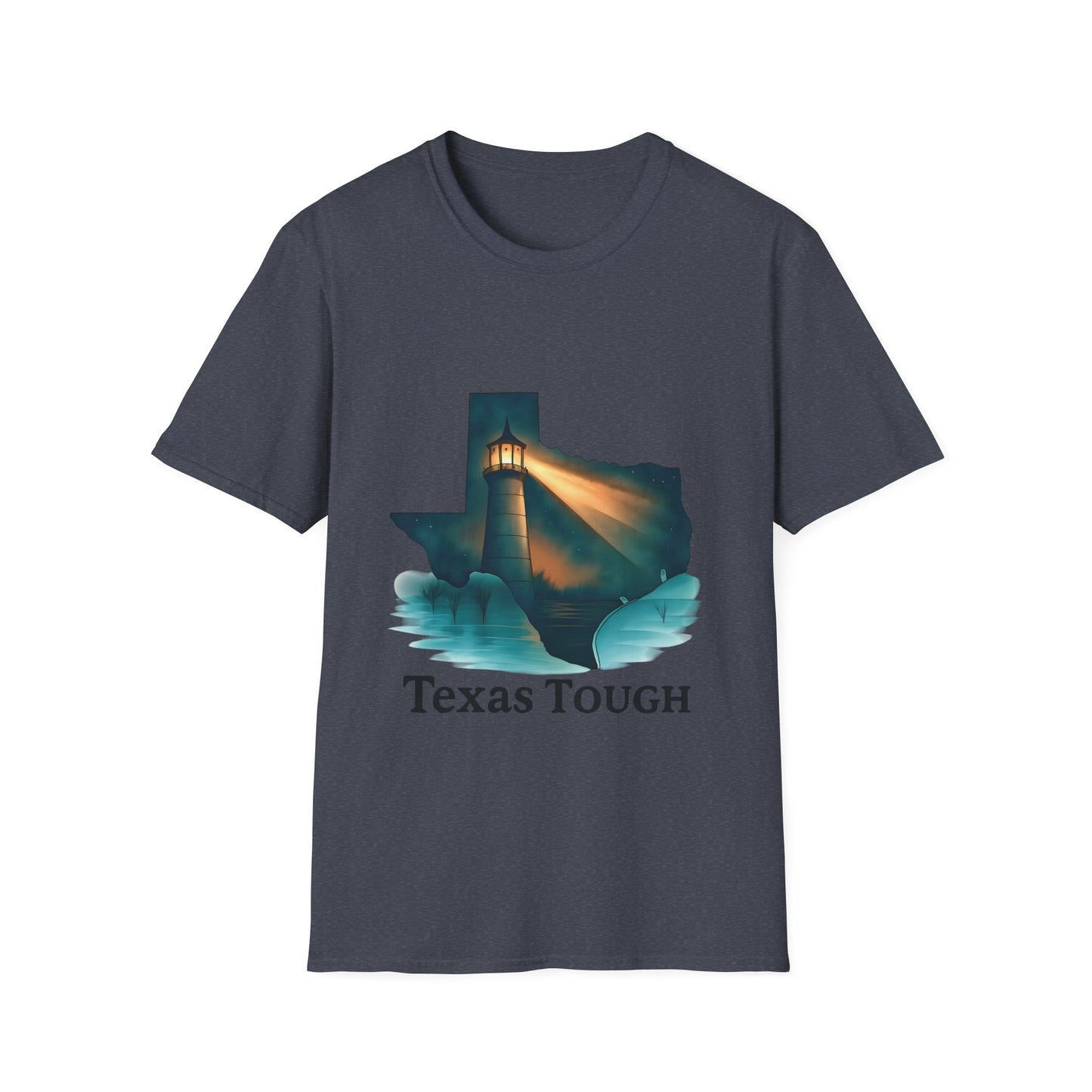 Texas Tough Texas Pride T-Shirt | Lone Star Flag Design