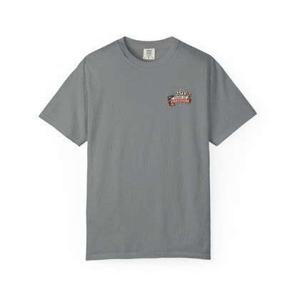 250 Years of Freedom T-shirt | American Flag Ribbon Patriotic Tee