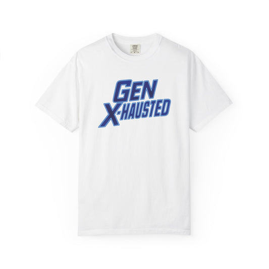 Gen X=Hausted Unisex T-Shirt, Vintage Style Tee, Funny Gift for Gen X, Casual Wear, Humor Shirt