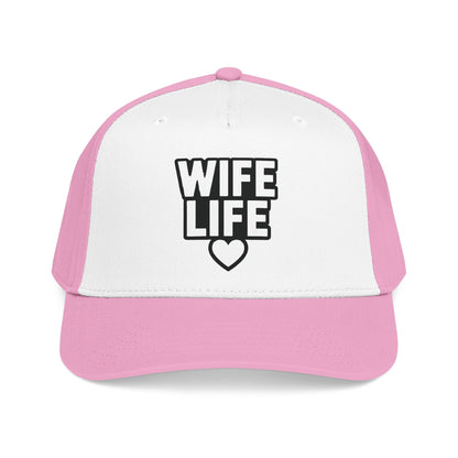 Wife Life Mid Profile Baseball Cap | Wife Life Baseball Hat