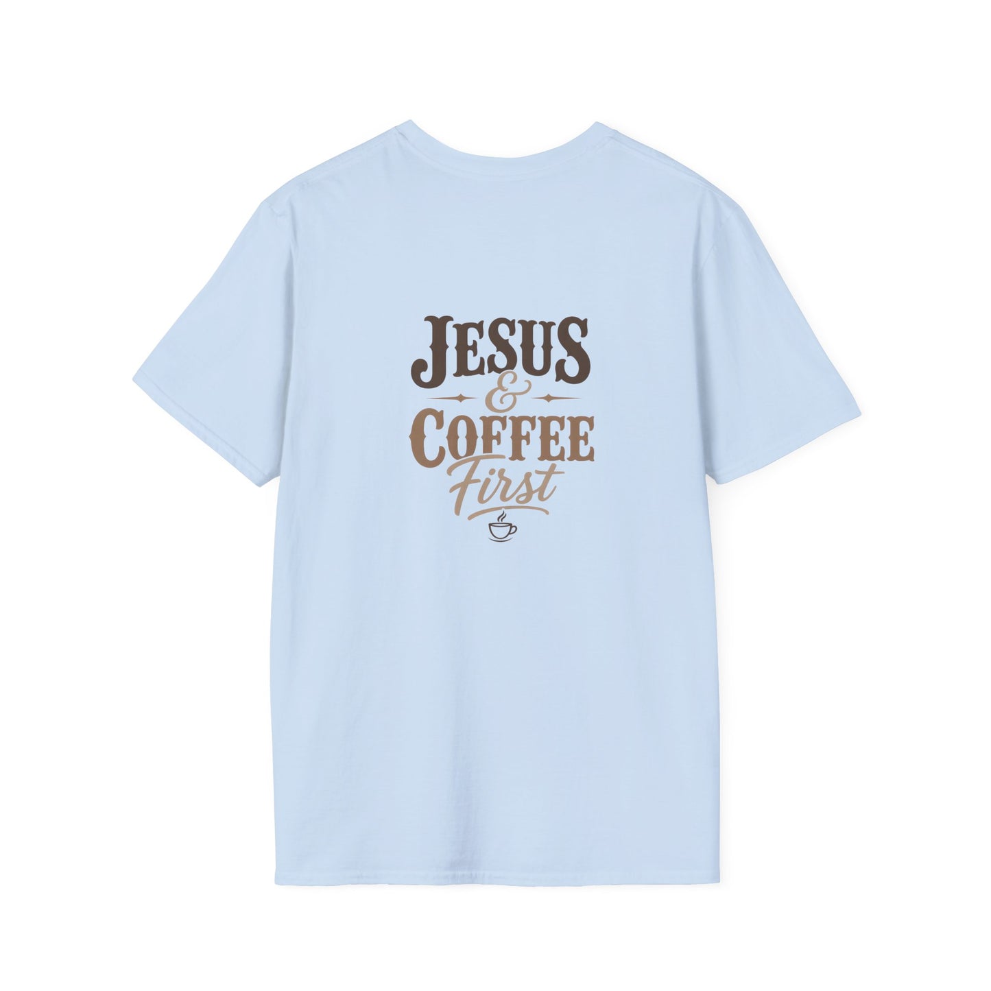 Jesus & Coffee First T-Shirt | Christian Coffee Tee