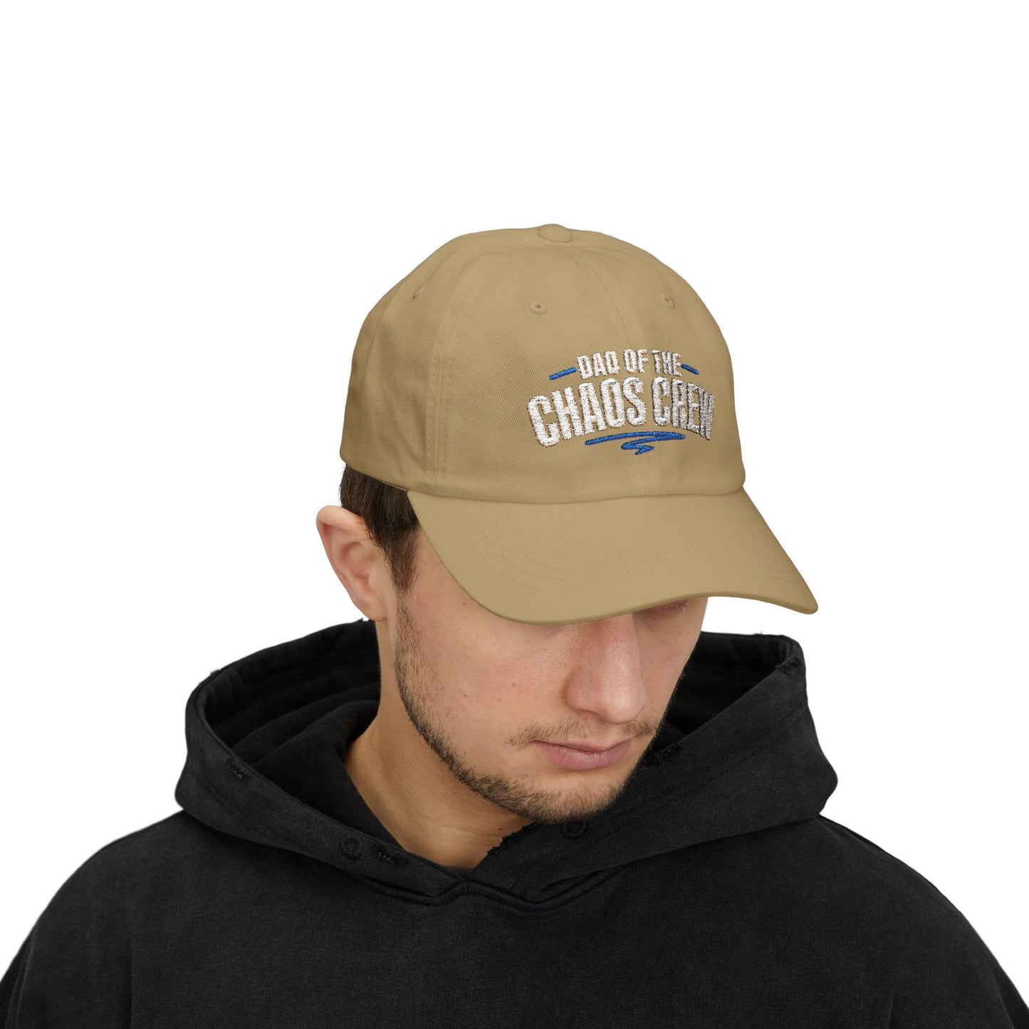 Dad of the Chaos Crew Classic Dad Cap | Embroidered Baseball Hat