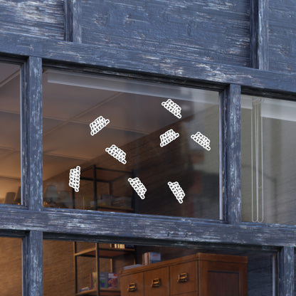 Faith Family Freedom Sticker Sheet Bundle - Inspirational Decals, Motivational Sticker Pack, Clear Vinyl Stickers