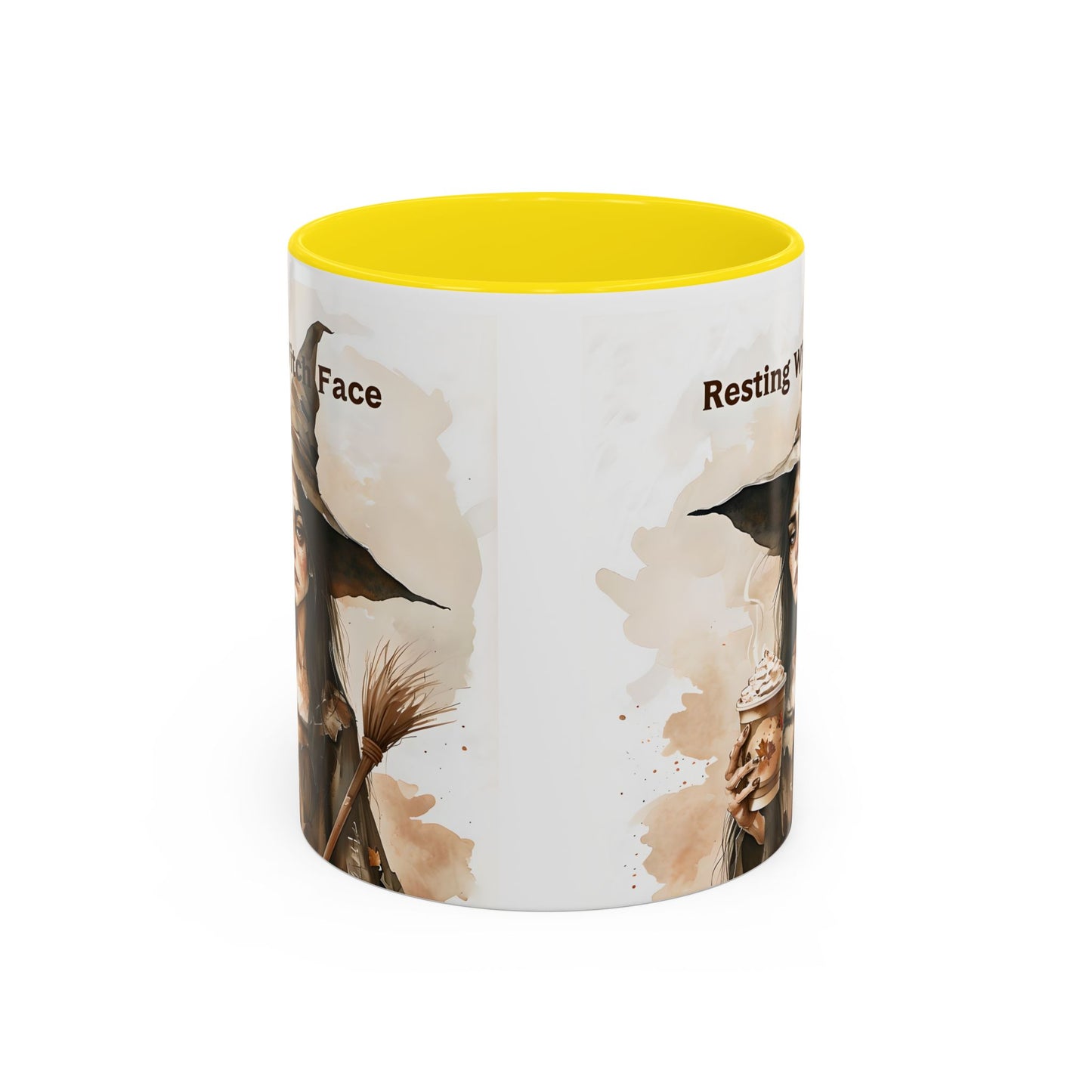 Resting Witch Face Coffee Mug - Halloween Mug, Funny Mug, Witch Mug, Halloween Gift, Coffee Lover Gift