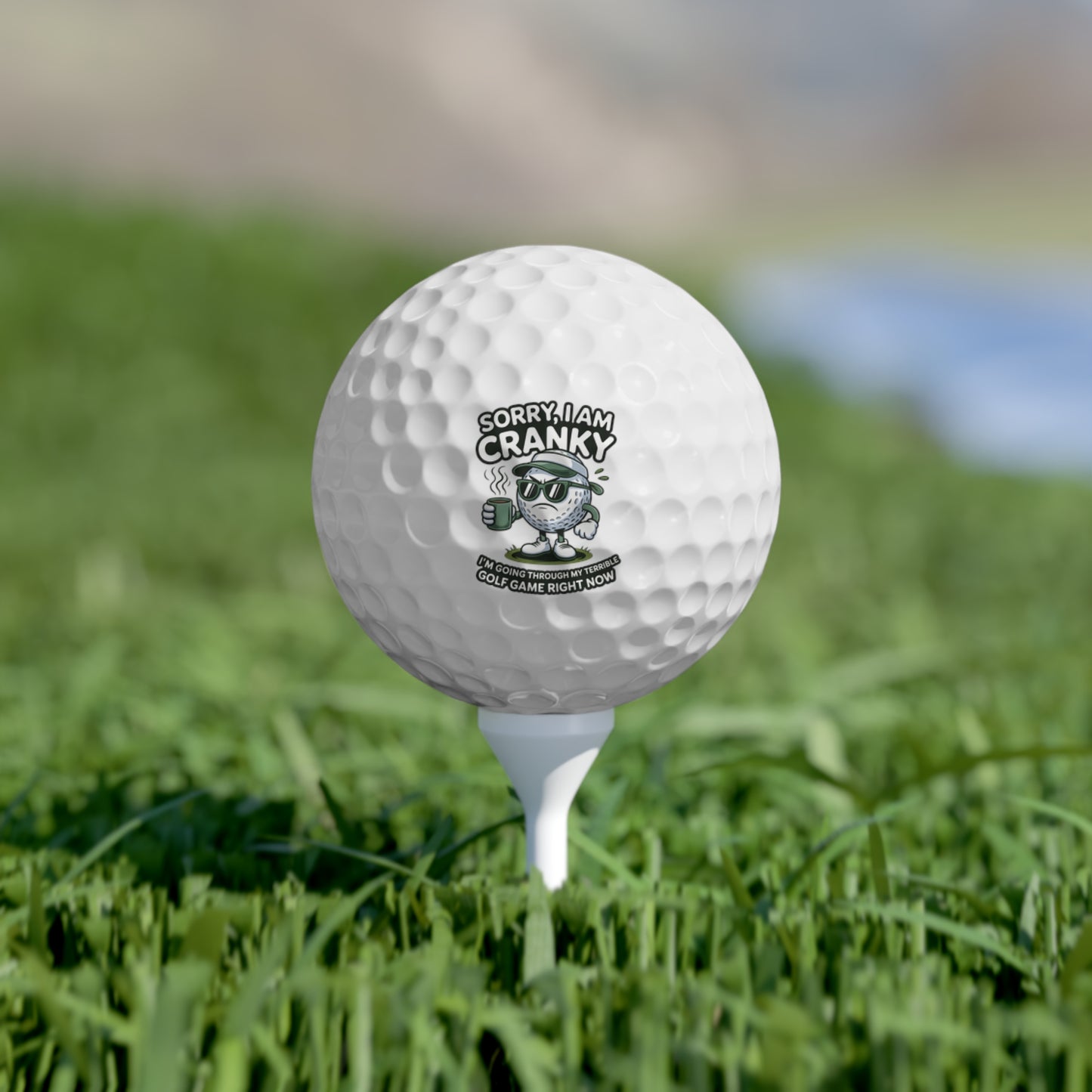 Golf Balls 6 Pack | Golf Balls - Humorous