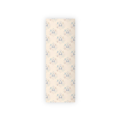 Nativity Scene Pattern Wrapping Paper Roll | Religious Christmas Gift Wrap