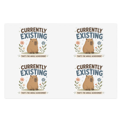 Capybara Sticker Sheet sticker sheet | capybara illustrations, cute animal stickers