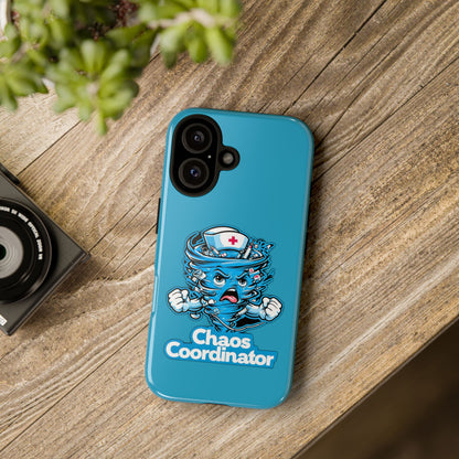 Chaos Coordinator Phone Case, Fun Nurse Gift, Tough Cases for Healthcare Heroes, Unique Cell Phone Cover, Funny Medical Humor