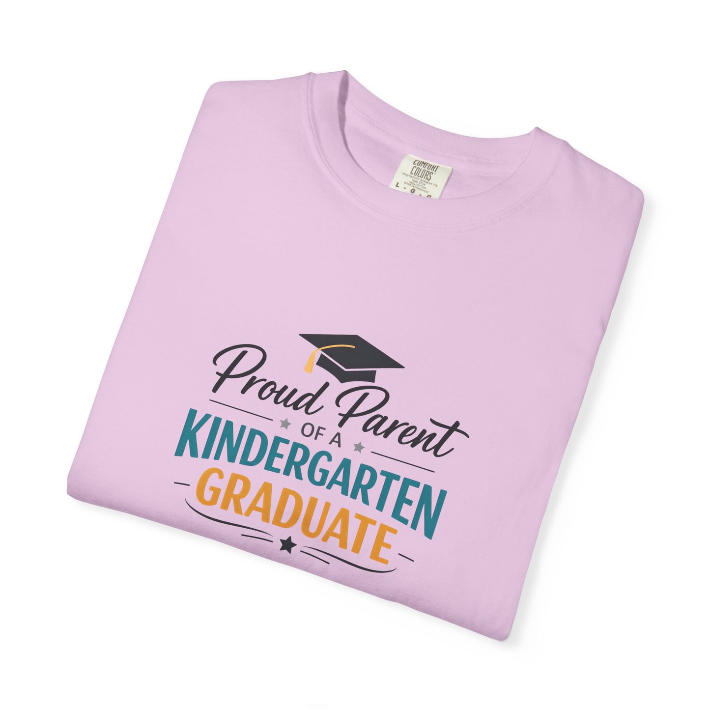 Proud Parent of a Kindergarten Graduate T-Shirt | Graduation Cap Design