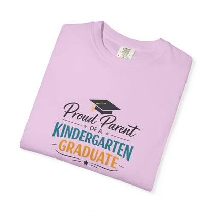 Proud Parent of a Kindergarten Graduate T-Shirt | Graduation Cap Design