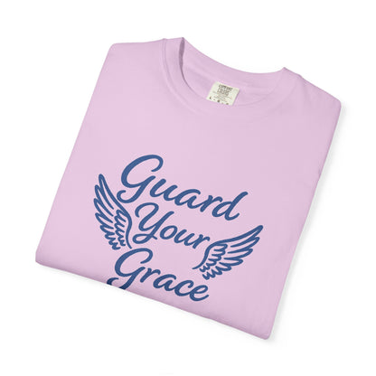Inspirational Unisex T-Shirt - "Guard Your Grace" - Perfect Gift for Encouragement, Casual Wear, Spiritual Reminder, Faith Apparel
