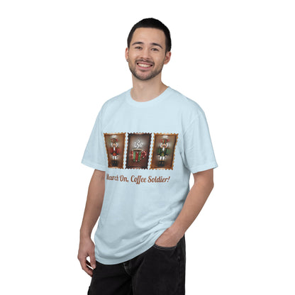 March On Coffee Soldier! T-shirt | Nutcracker Coffee Soldier Illustration