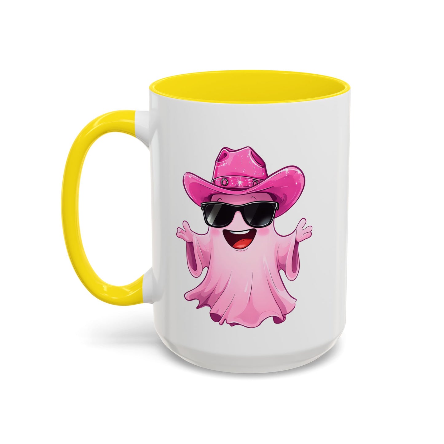 Playful Ghost Coffee Mug - Fun Halloween Drinkware, Cute Gift for Ghost Lovers, Perfect for Fall, Coffee Lovers, Halloween Decor