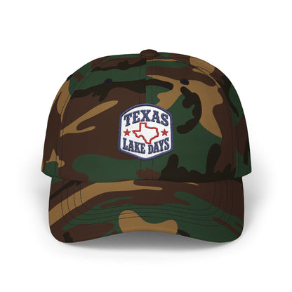 Texas Lake Days Dad Cap | Embroidered Patch Baseball Hat
