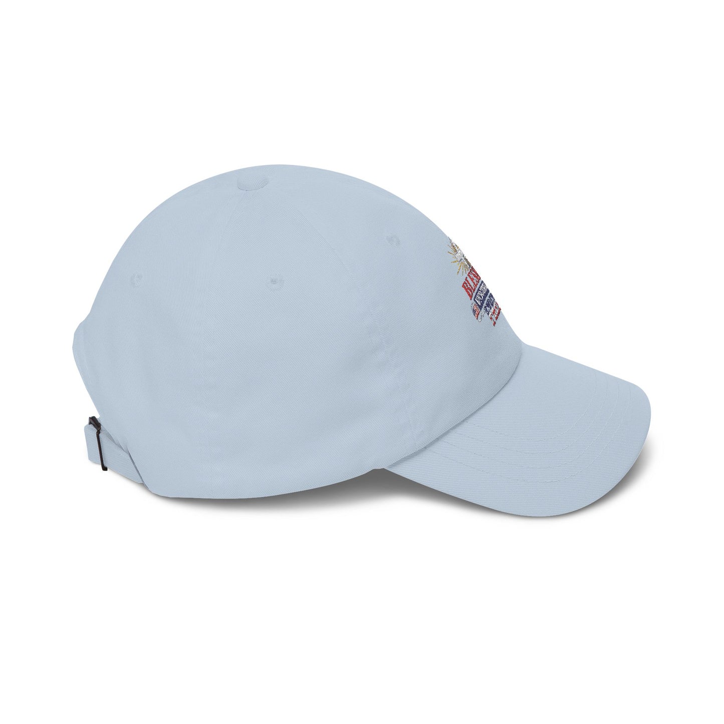 Blessed Unbothered Freedom Cap | Patriotic Faith Dad Cap
