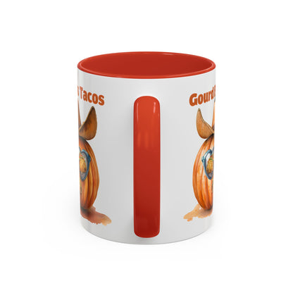 Gourd Bless Tacos Coffee Mug - Perfect for Fall, Halloween, Thanksgiving, Taco Lovers, Kitchen Decor
