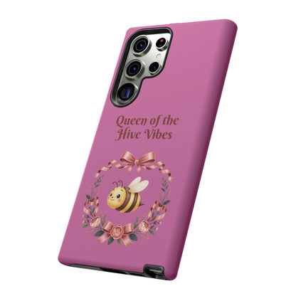 Queen of the Hive Bee Phone Case | Cute Floral Bee iPhone Case