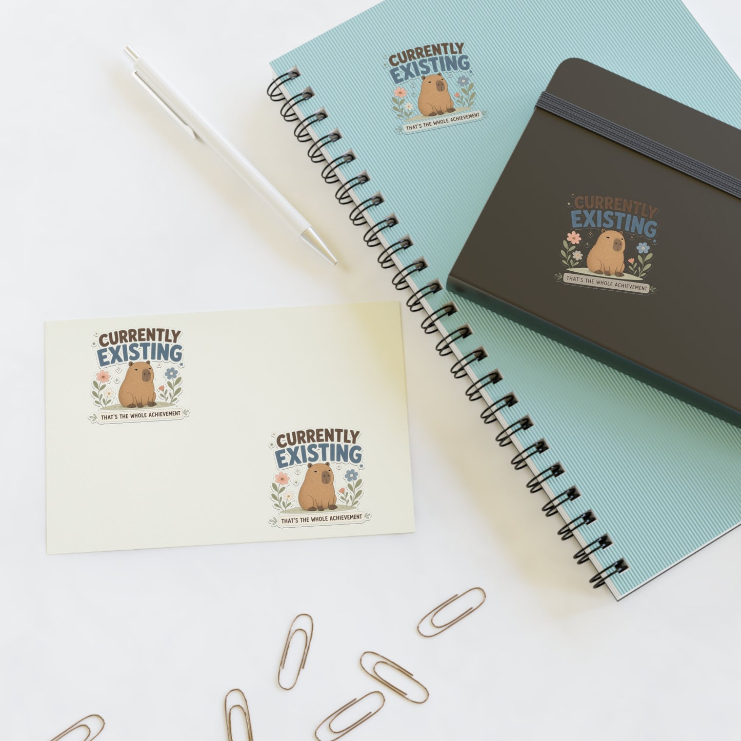 Capybara Sticker Sheet sticker sheet | capybara illustrations, cute animal stickers