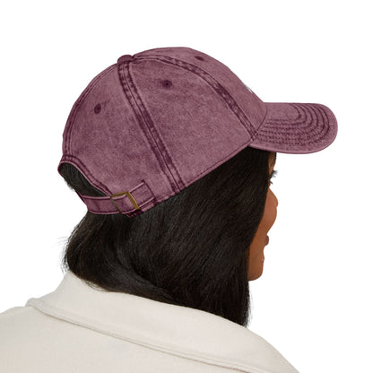 Just A Little Unhinged Cap | Embroidered Vintage Dad Hat