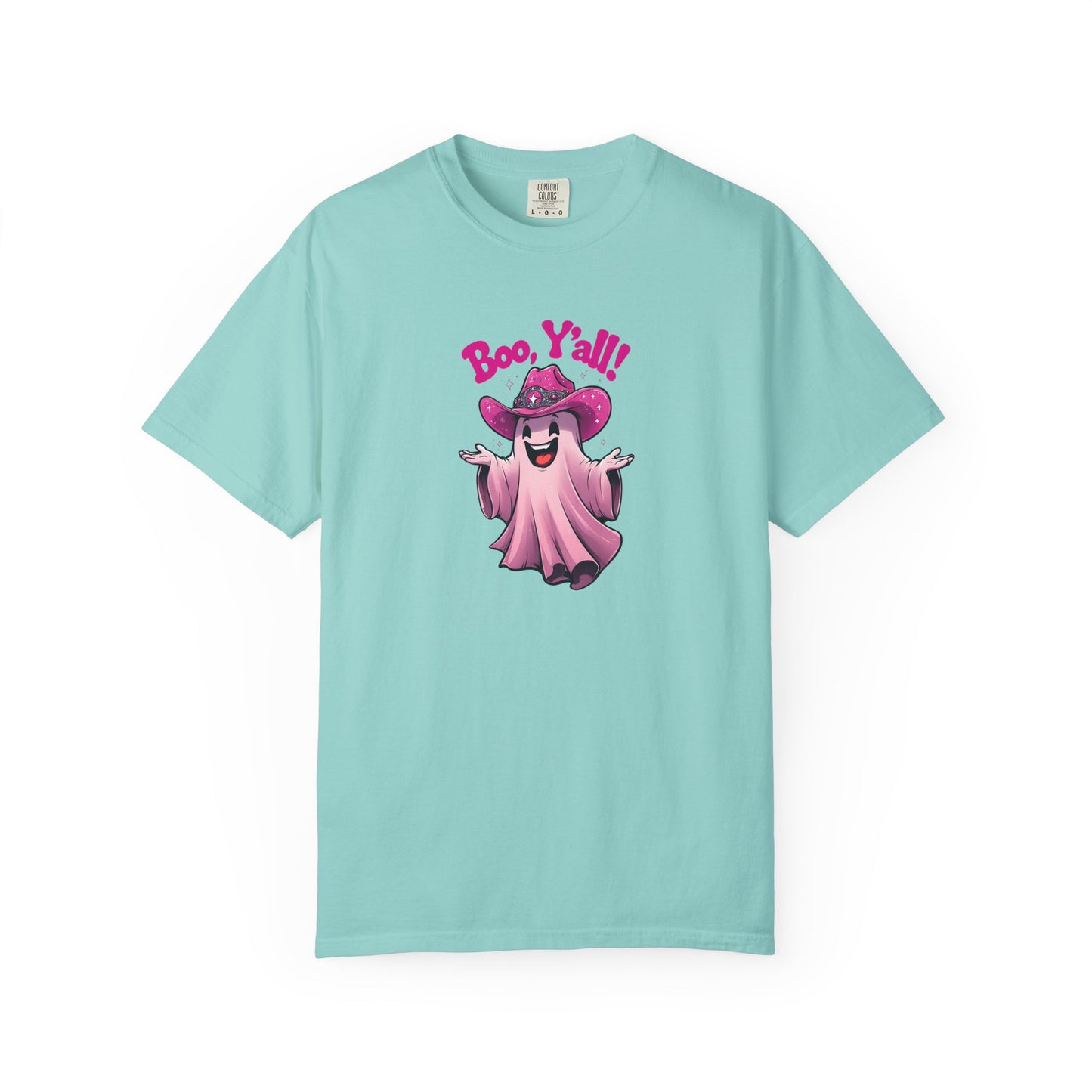 Boo Y'all Ghost T-Shirt, Fun Halloween Tee, Unisex Shirt, Cute Ghost Apparel, Spooky Season Outfit