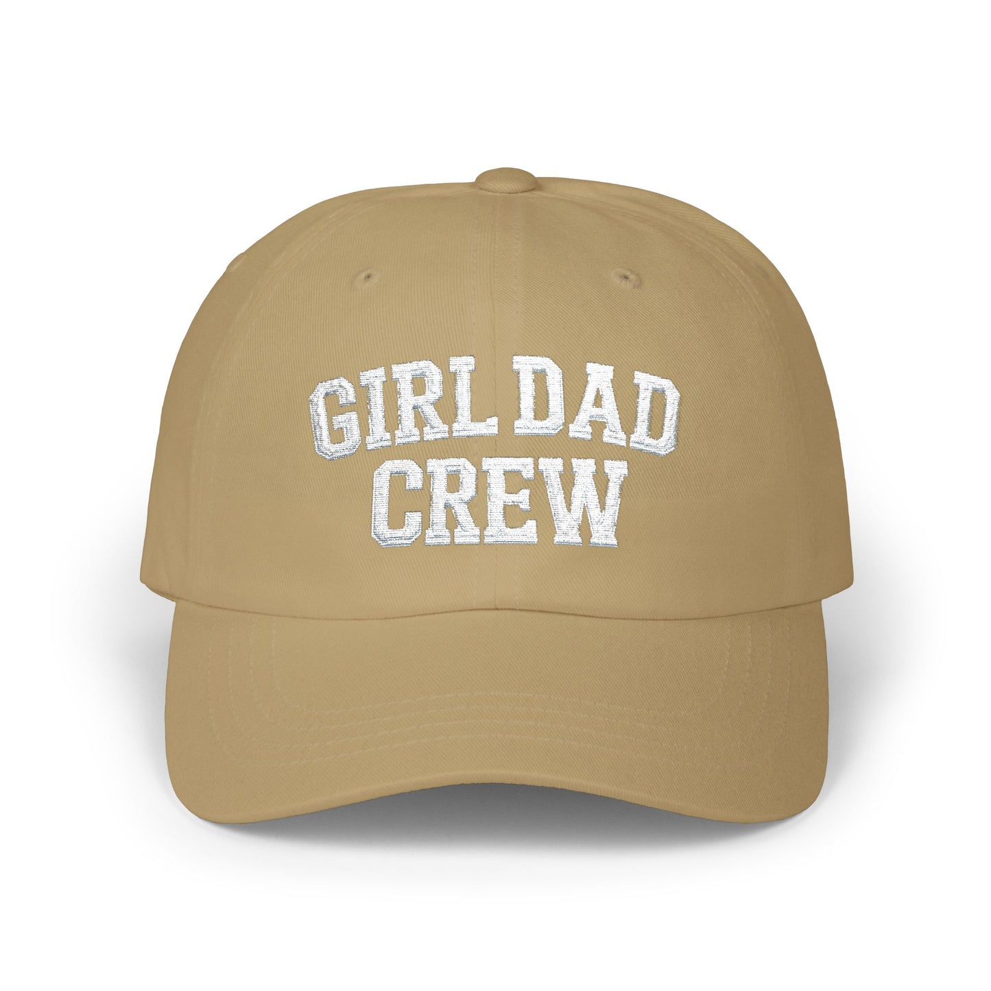 Girl Dad Crew Classic Dad Cap | Embroidered Baseball Hat