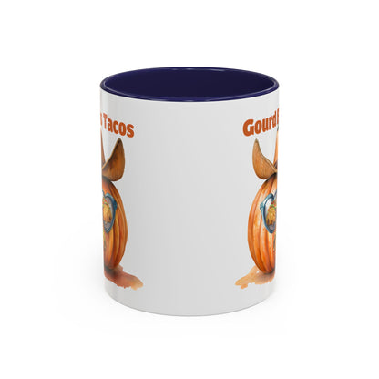 Gourd Bless Tacos Coffee Mug - Perfect for Fall, Halloween, Thanksgiving, Taco Lovers, Kitchen Decor
