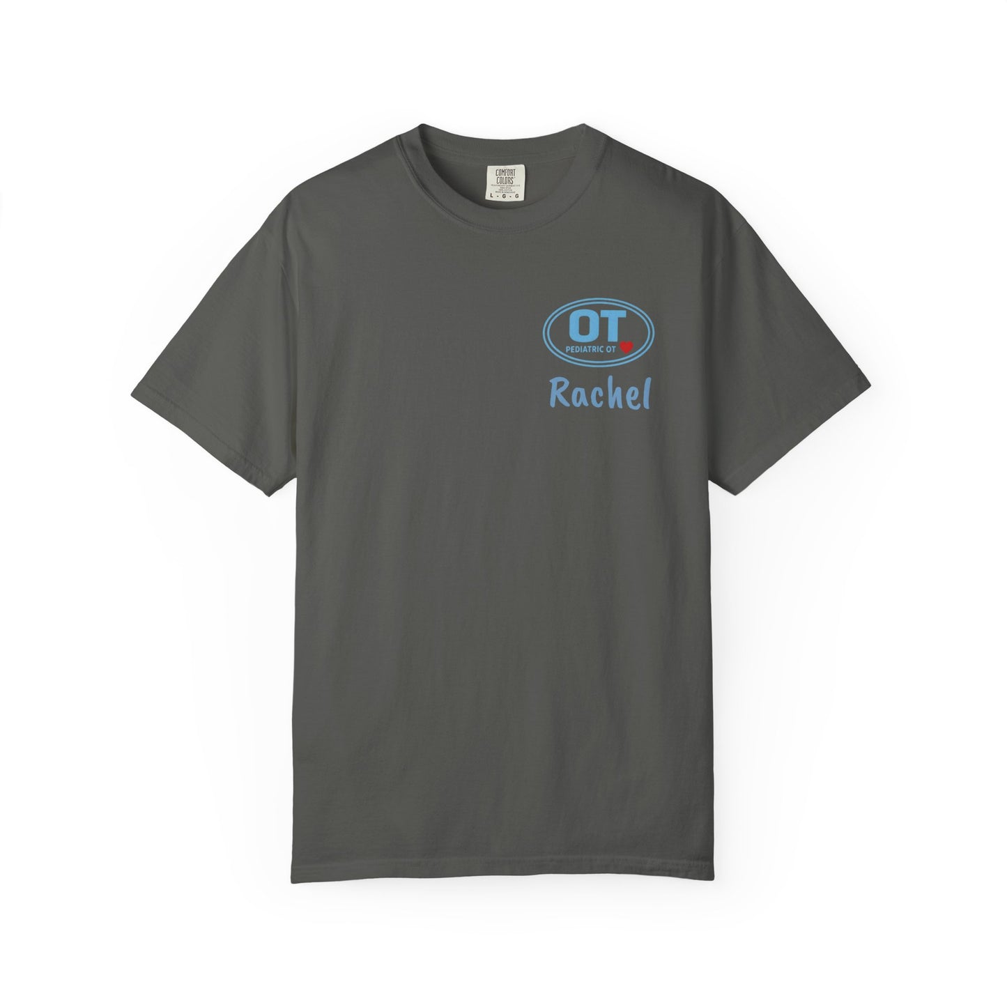 Pediatric OT Oval Logo Personalized T-Shirt | Occupational Therapy Tee