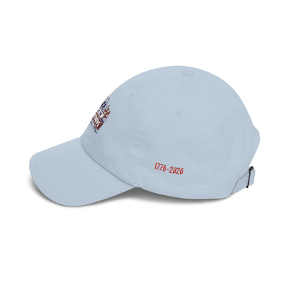 250 Years of Freedom America Anniversary Dad Cap