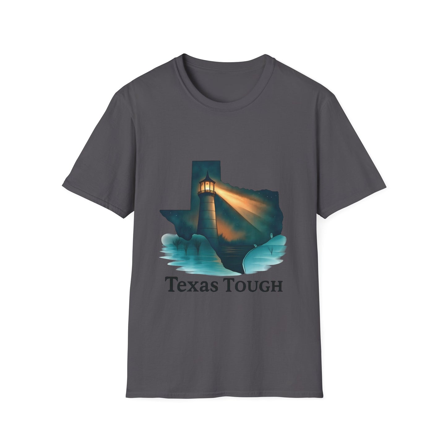 Texas Tough Texas Pride T-Shirt | Lone Star Flag Design