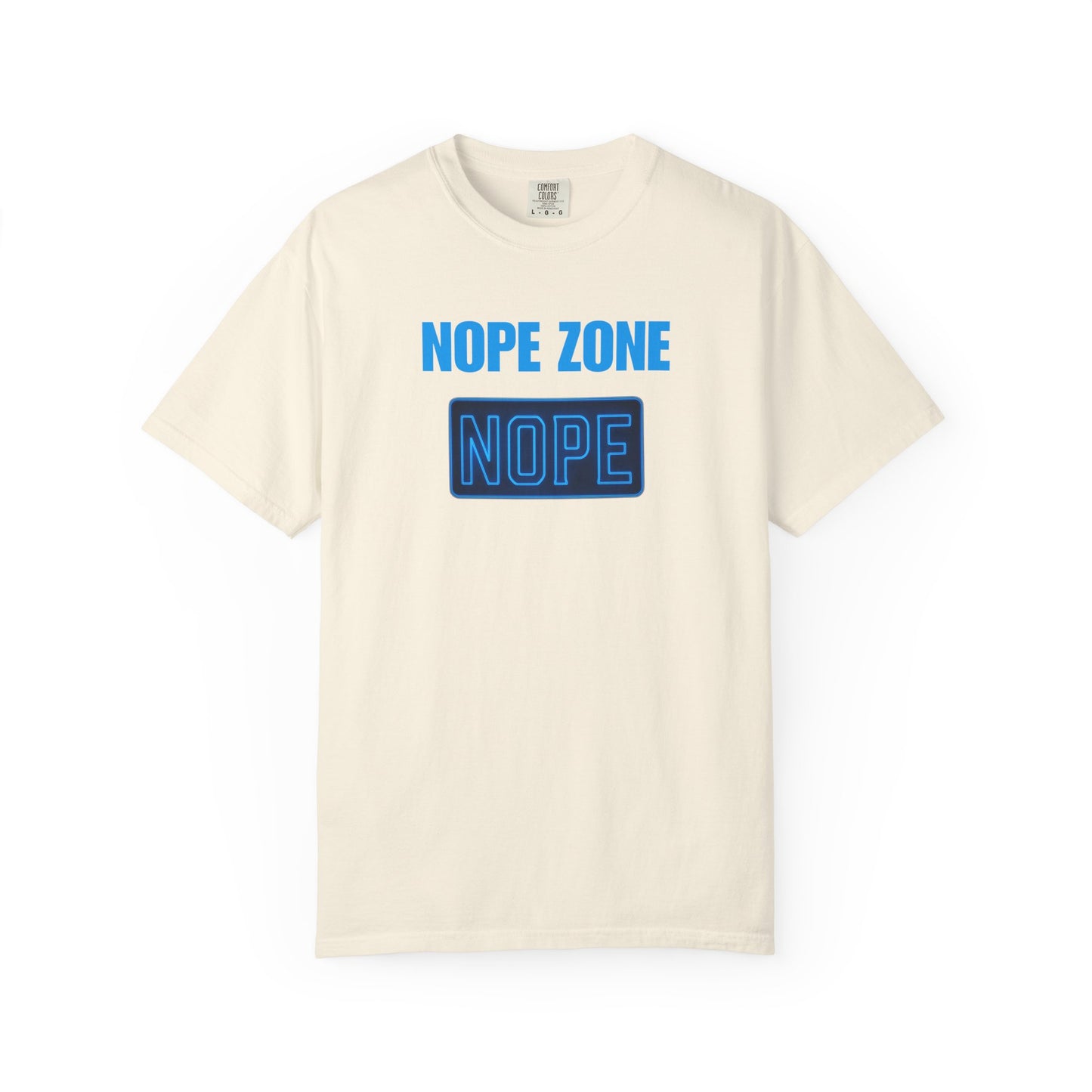 Nope Zone Humor Gen X T-shirt, Unisex Tee, Vintage Graphic Tee, Funny Shirt, Sarcastic Tee, Retro Gift