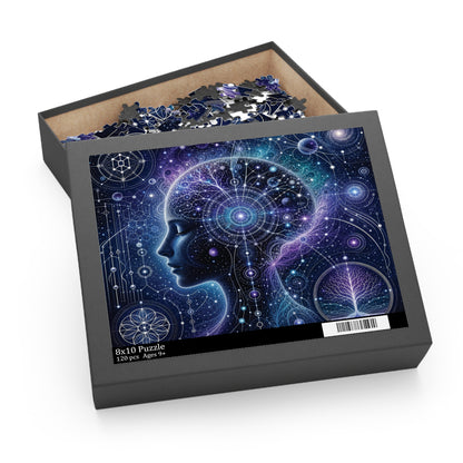 Beautifully Wired Galaxy Autism Puzzle | 120 252 Piece Options