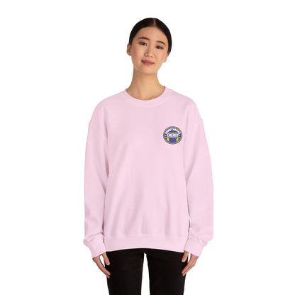 Unbothered Energy embroidered sweatshirt | Funny Slogan Crewneck