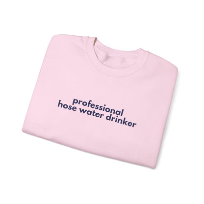 Professional Hose Water Drinker Sweatshirt | Unisex Cozy Crewneck | Funny Gardening Gift | Year-Round Comfort Wear | Perfect for Plant [...]