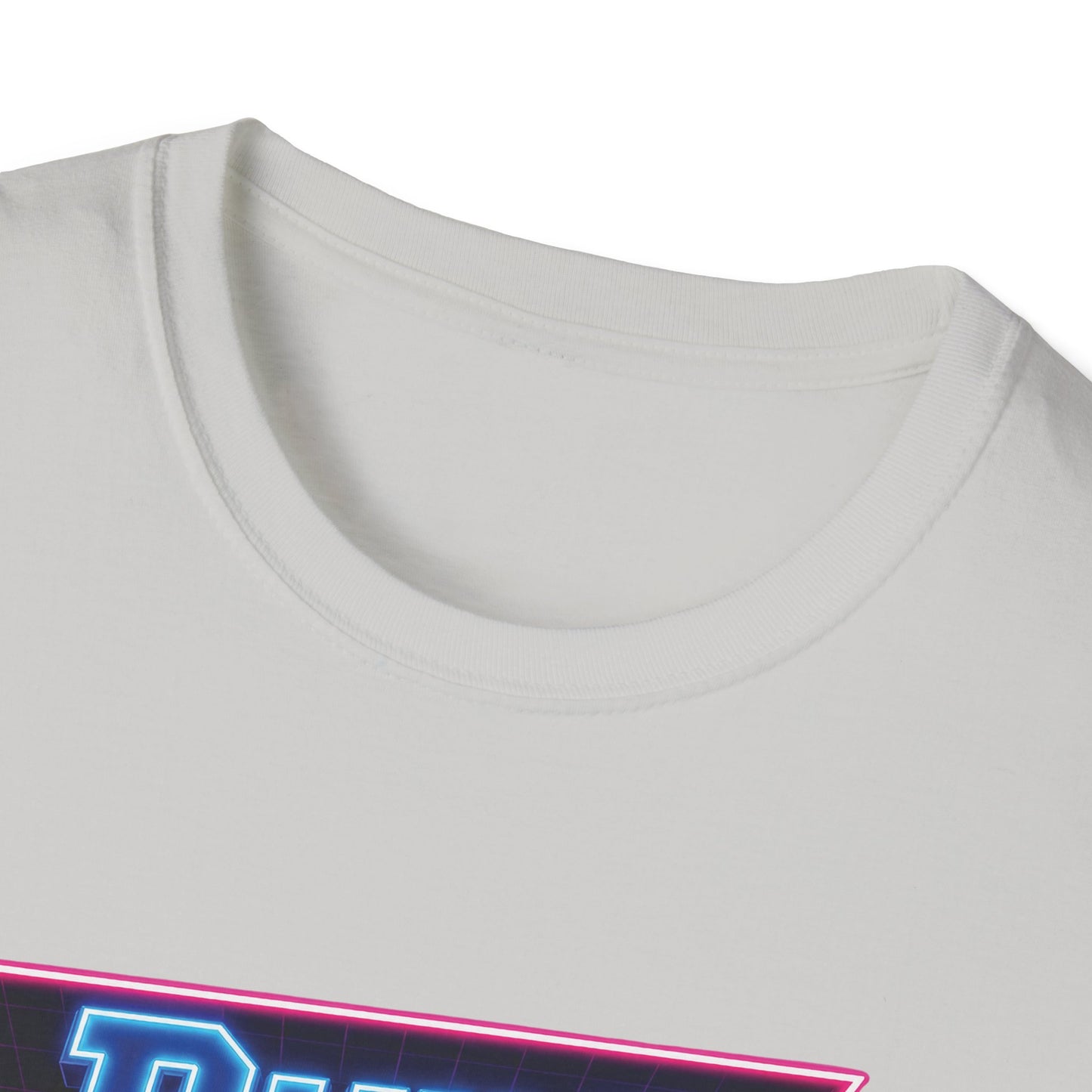 Built Different Raised Offline T-Shirt | Retro 80s Neon Graphic Tee