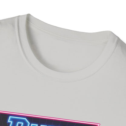 Built Different Raised Offline T-Shirt | Retro 80s Neon Graphic Tee