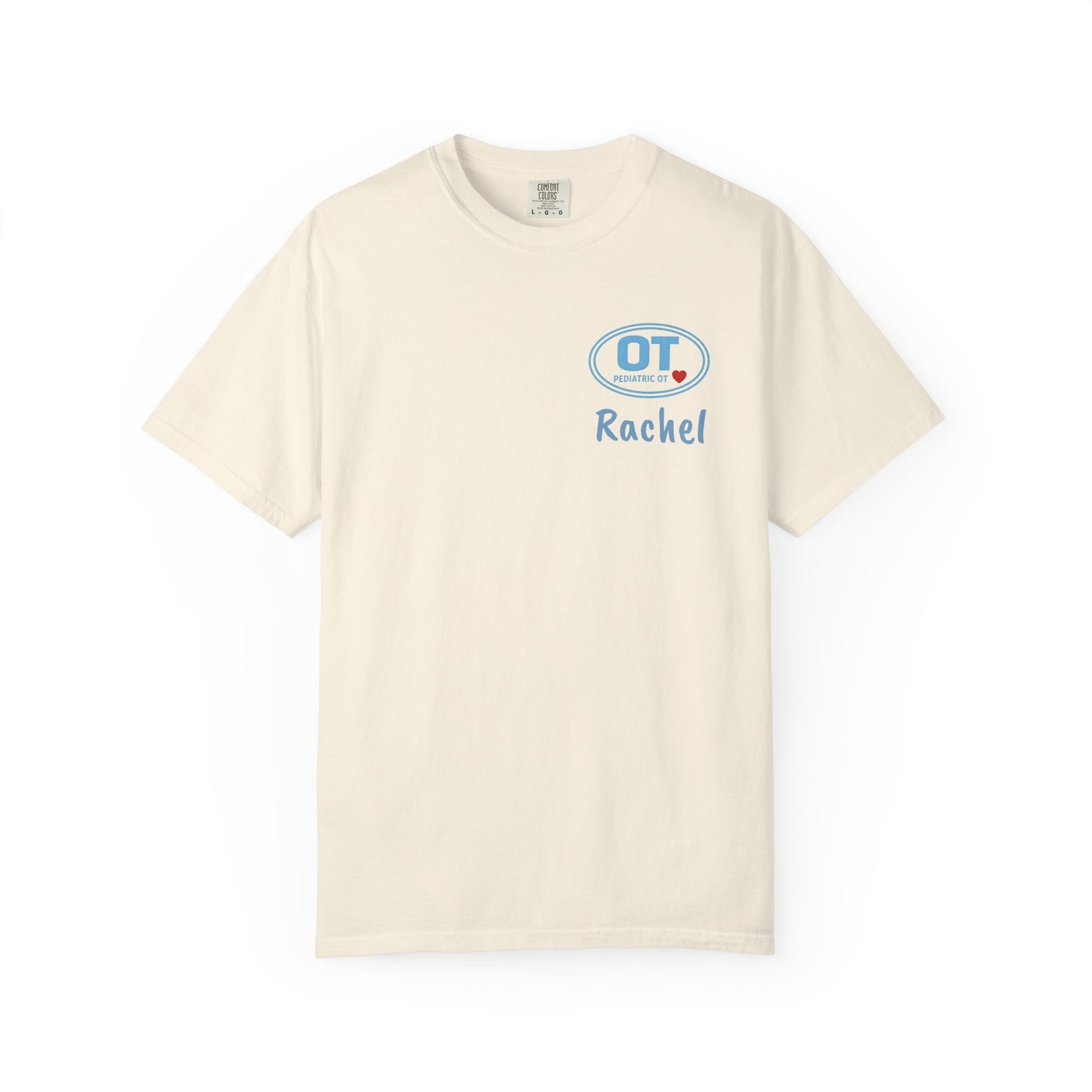 Pediatric OT Oval Logo Personalized T-Shirt | Occupational Therapy Tee
