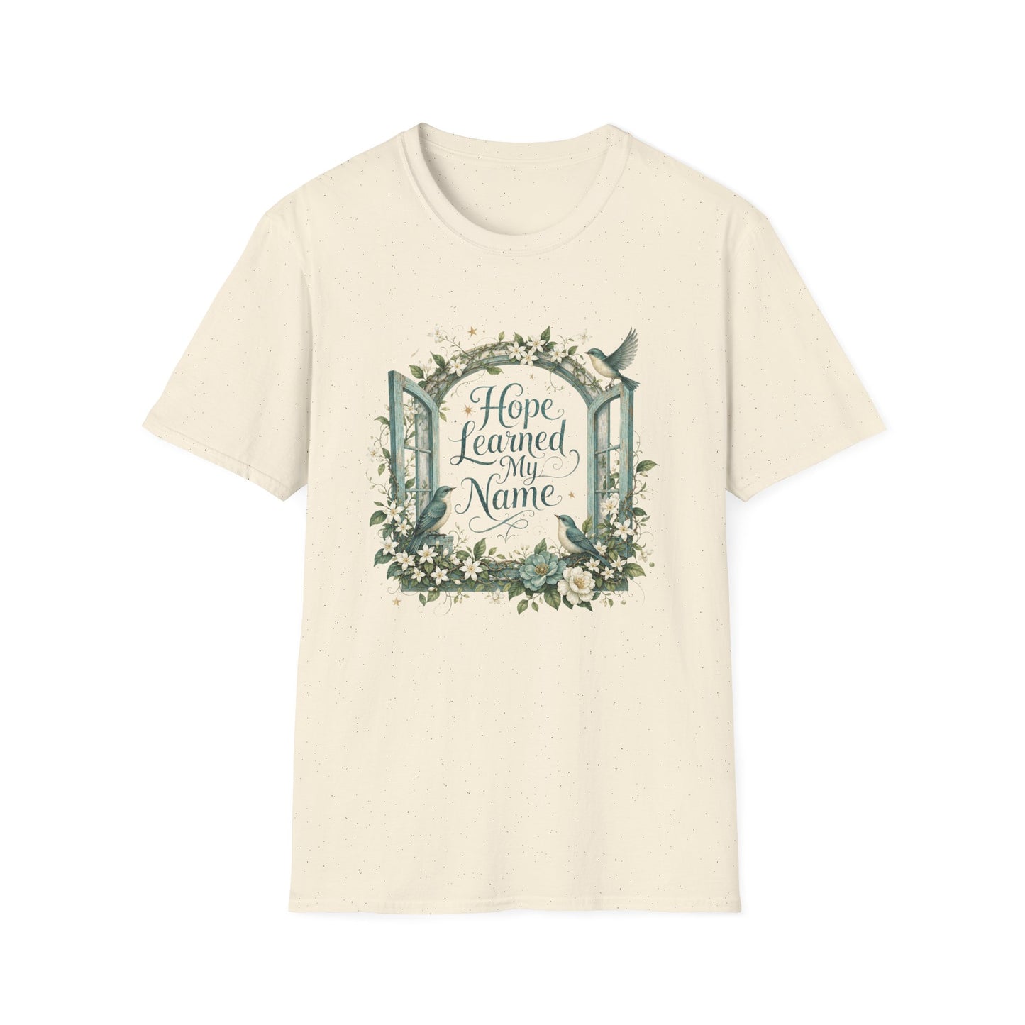 Hope Learned My Name T-Shirt | Abuse Survivor Inspiration