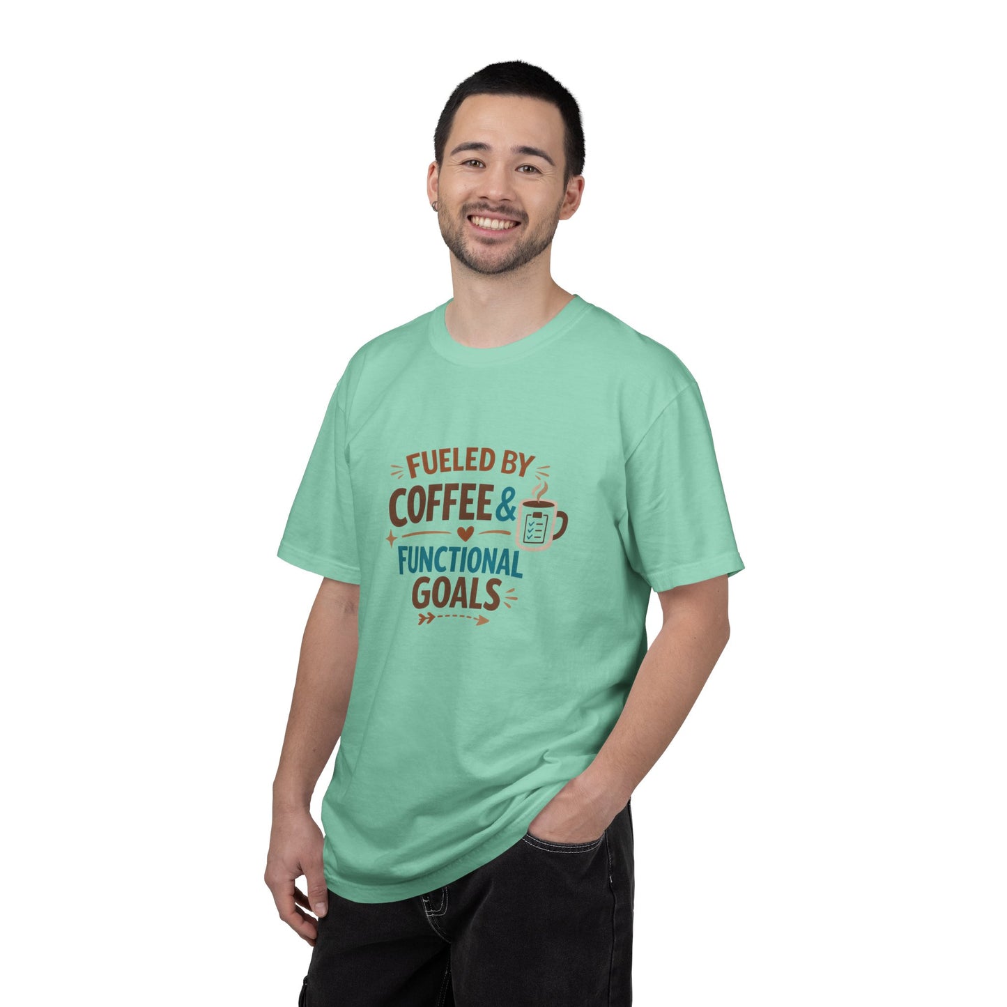 Fueled by Coffee & Functional Goals Occupational Therapist T-Shirt